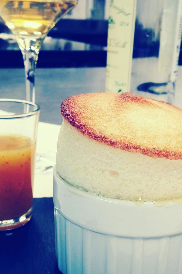 Jacques aussat - Soufflé poire Williams